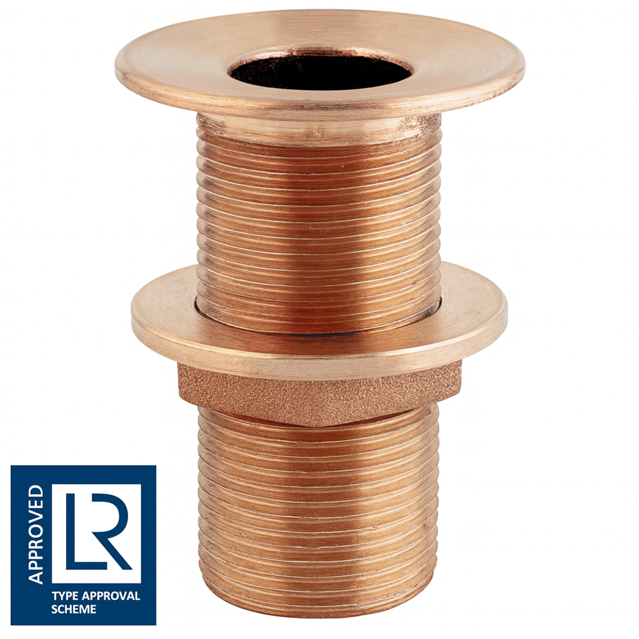 BRONZEN Huiddoorvoer PLAT